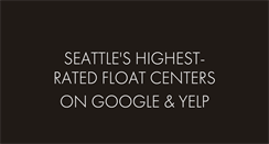 Desktop Screenshot of floatseattle.com